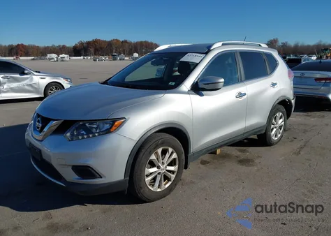 2016 Nissan Rogue Sv from USA, damaged, VIN KNMAT2MV6GP612573